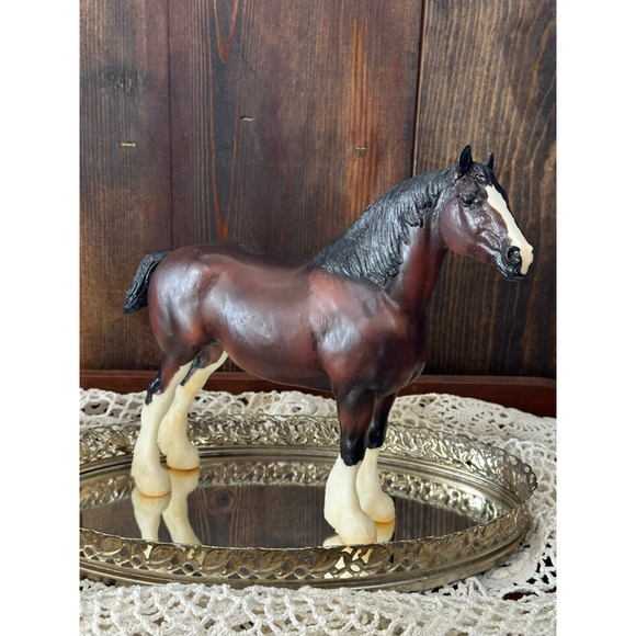 Breyer Other - Breyer #5445 ALBA Dark Bay Sabino Clydesdale Mare - TSC 80th Anniversary (2018)